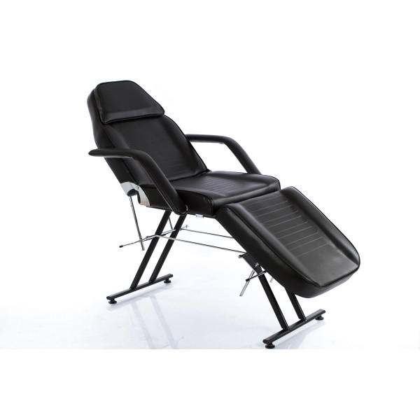 Καρέκλα Beauty 1 Black Αισθητικής Μασάζ Φυσικοθεραπείας με ανύψωση πλάτης